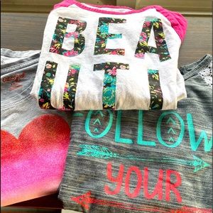 Girls Size Small 6-7 Long Sleeve Lot